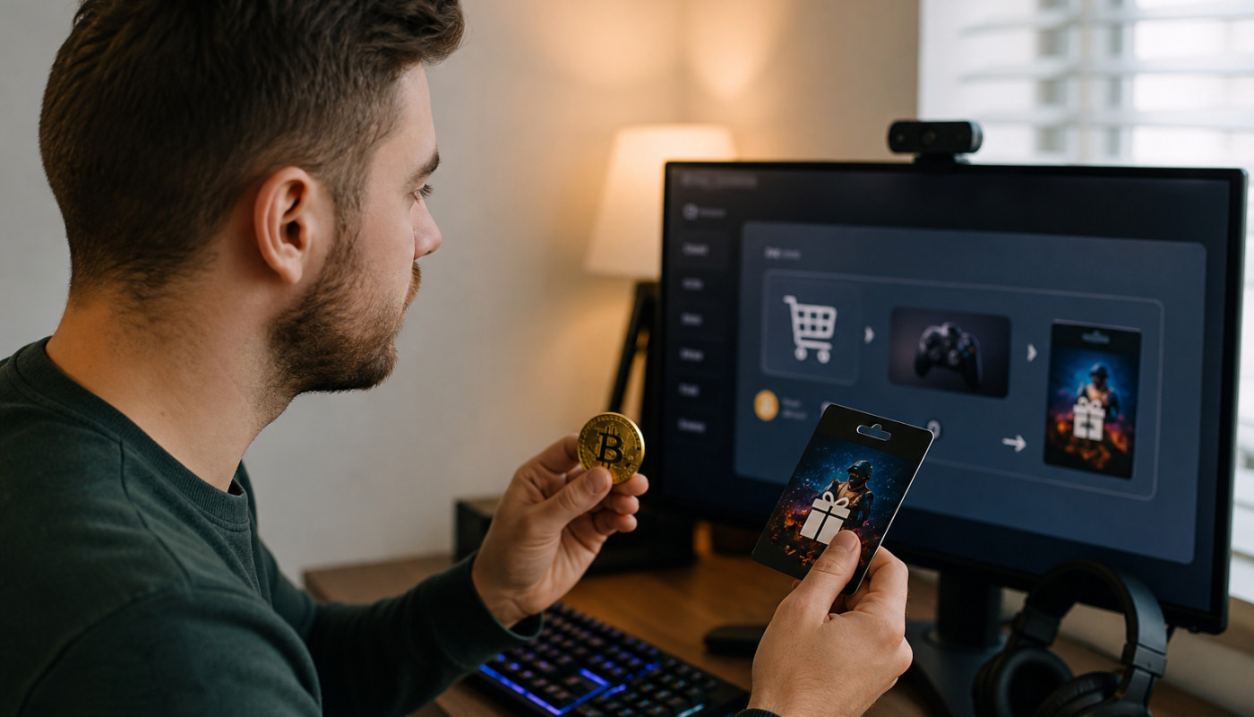 Economy - How To Use Cryptocurrency For Purchasing Gaming Gift Cards